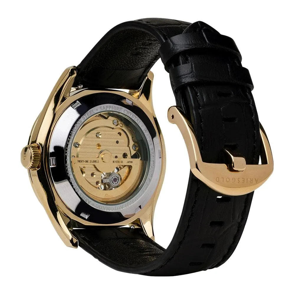 ARIES GOLD INSPIRA G 9022 G-BK MEN'S WATCH