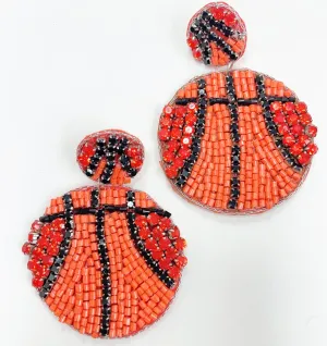 Basketball Earrings S45