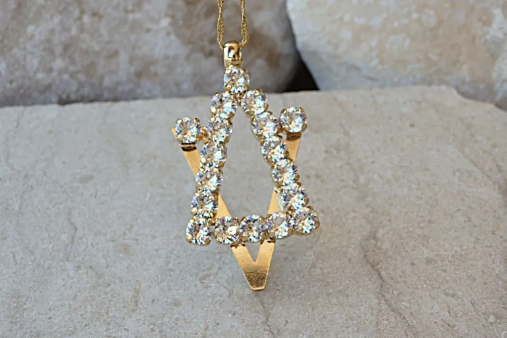 Big Star of David Necklace