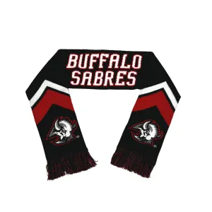 Buffalo Sabres Black & Red Goat Head Scarf