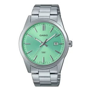 Casio Enticer Green Hue Dial Quartz Men's Watch | MTP-VD03D-3A2UDF