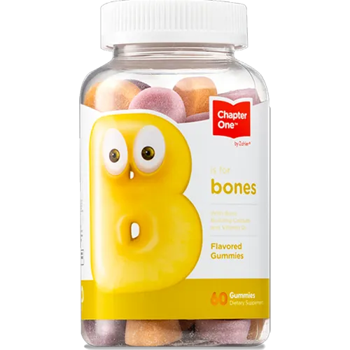 Chapter One B is for Bones Calcium 60 gummies