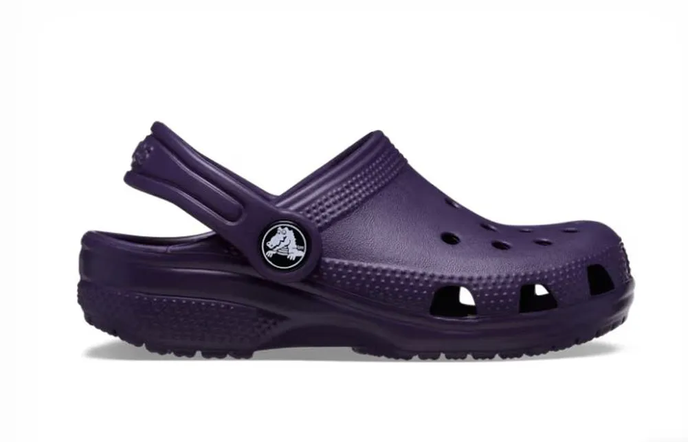 Classic Toddler Clog in Dark Iris by Crocs