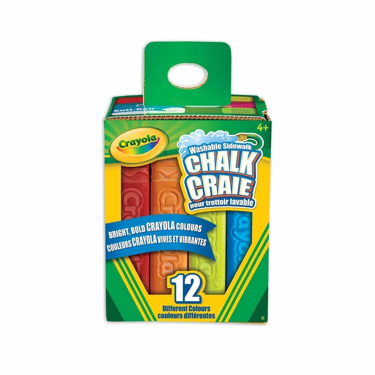 Crayola sidewalk chalk 12 pack