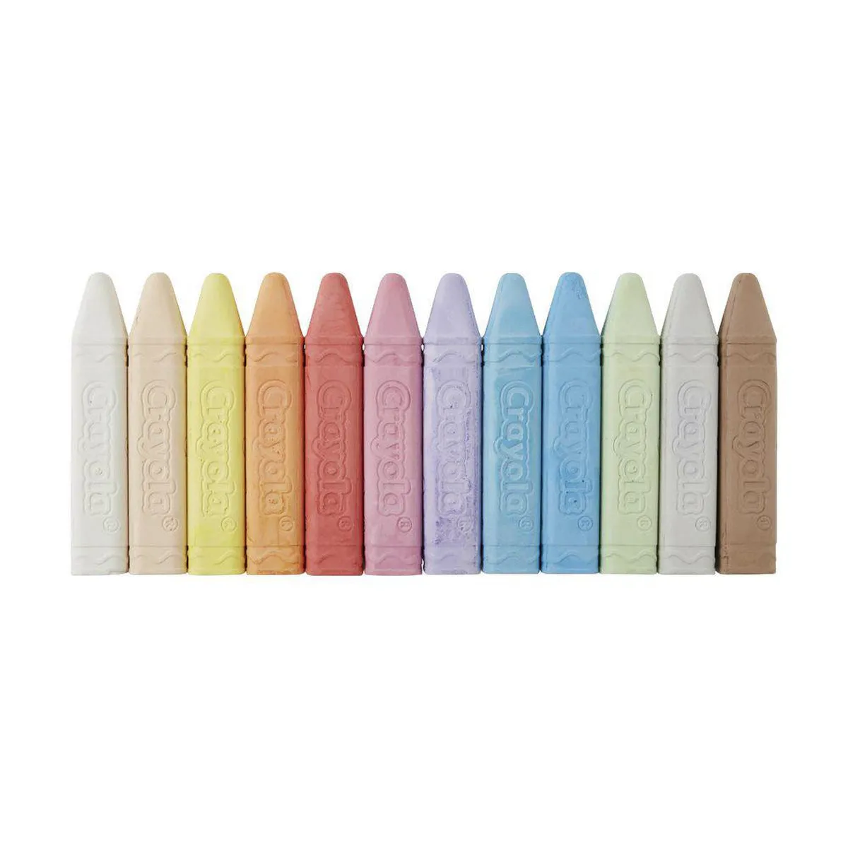 Crayola sidewalk chalk 12 pack