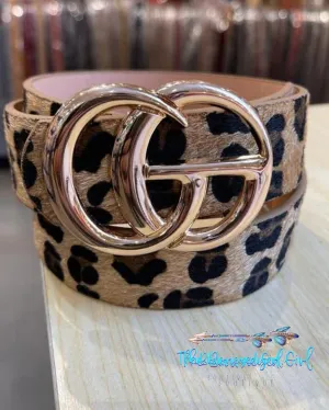 Double O-Ring Belt I GG Fashion Belt