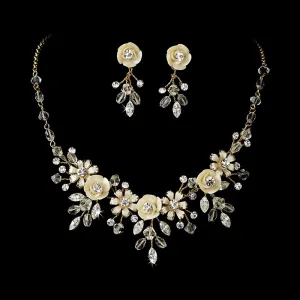 Elegant Necklace Earring Set