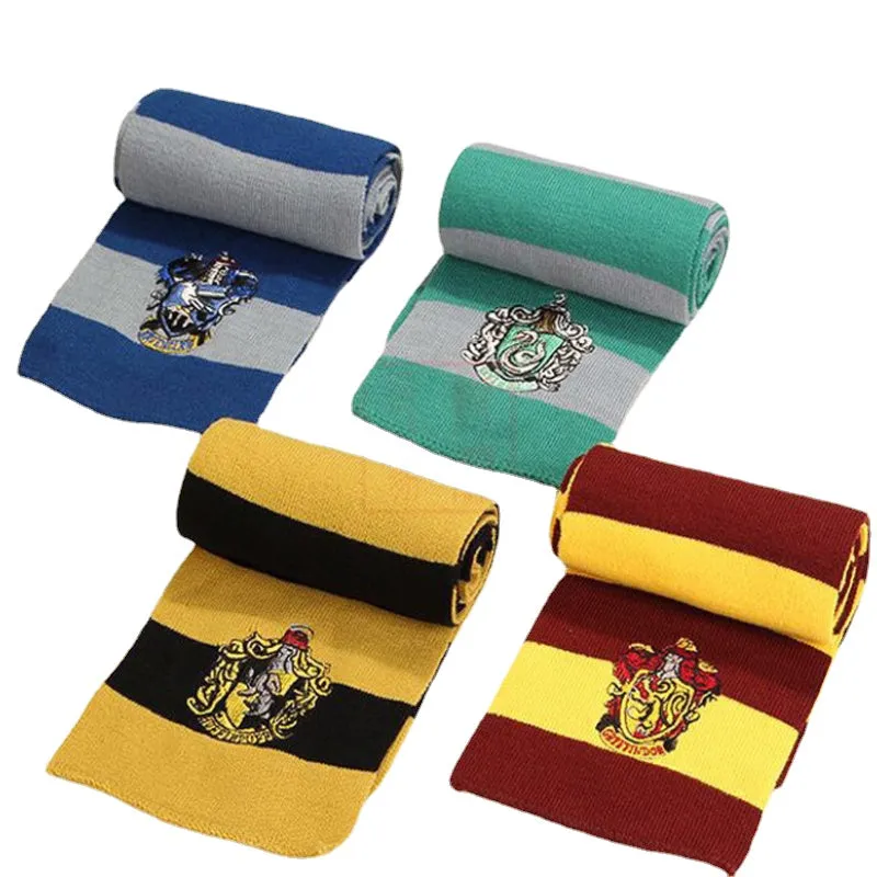 Halloween Cosplay scarf Nice to touch wizard college Harris adult children's comfortable scarf clothing accessories props party