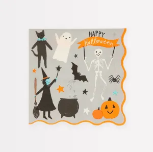 Halloween Icons Paper Napkins (Pack/16)