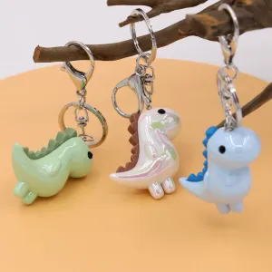 Kawaii Cartoon Dinosaur Keychain