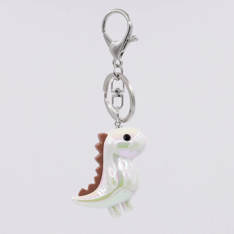 Kawaii Cartoon Dinosaur Keychain