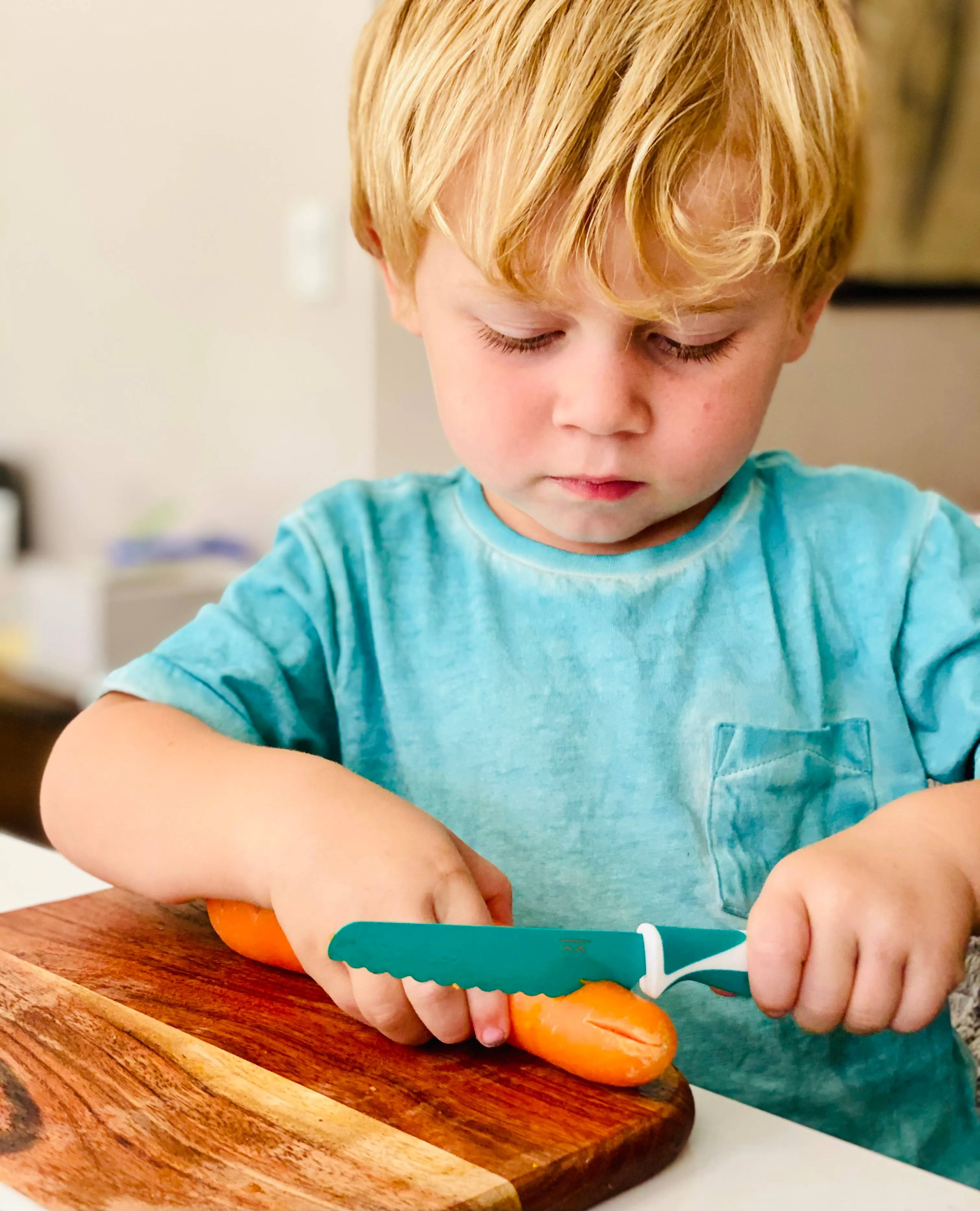 KiddiKutter Child Safe Knife - Green