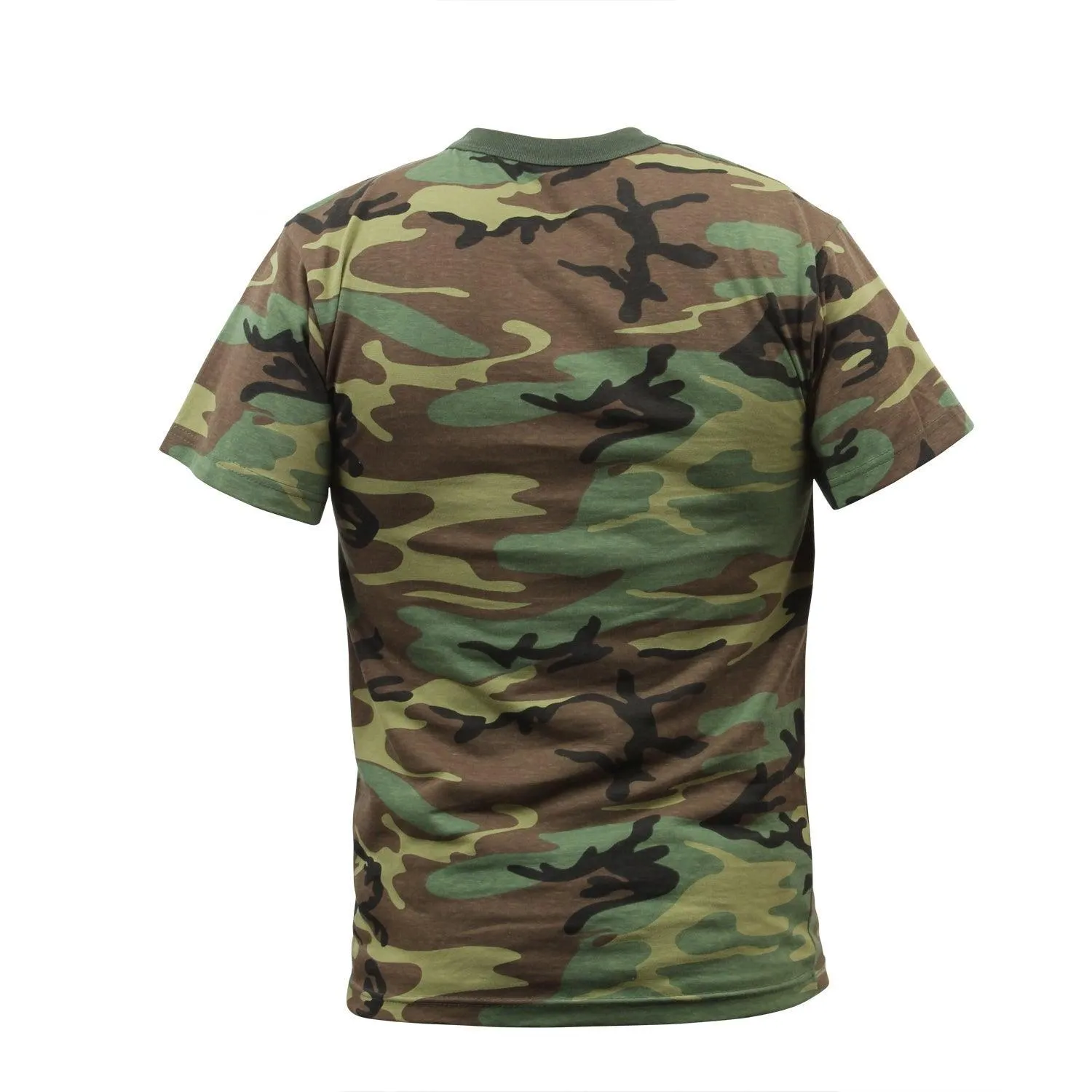 Kids Woodland Camo Heavyweight T-Shirt