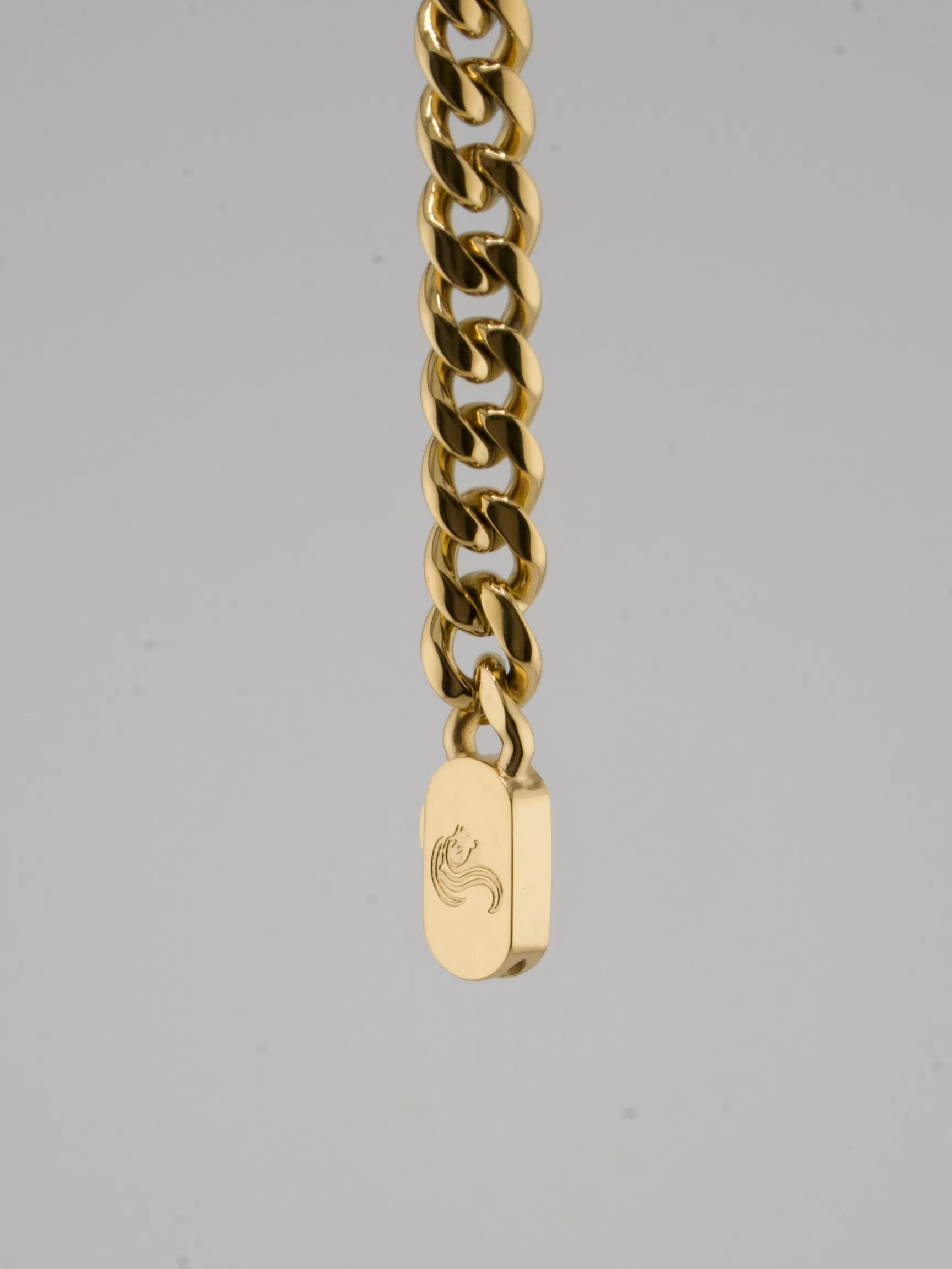 LION CUBAN BRACELET - GOLD