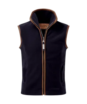 Little Lyndon Fleece Gilet - Navy