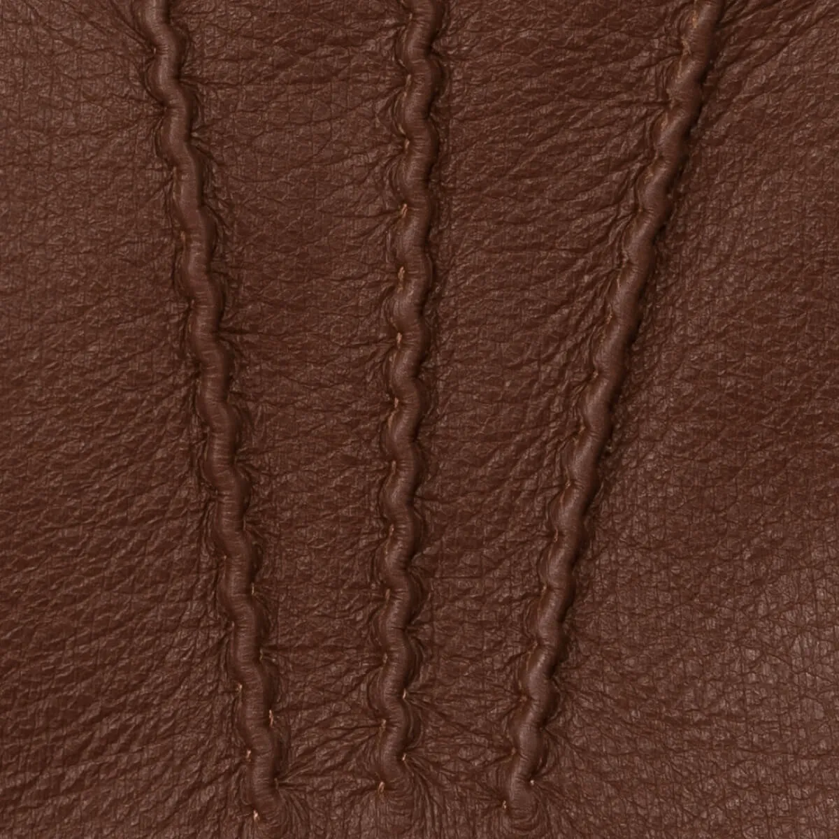 Lorenzo (brown) - Italian gloves made of American deerskin leather with cashmere lining