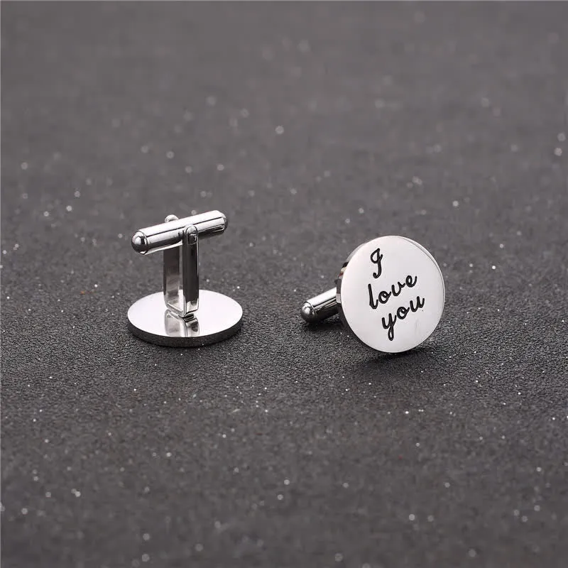 Men's I Love You To Infinity And Beyond Cufflinks