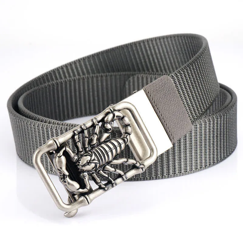 Men's King Scorpion Simple Nylon Belt