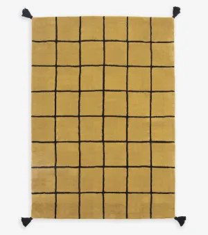 Minima - Rug - Hand Drawn Grid