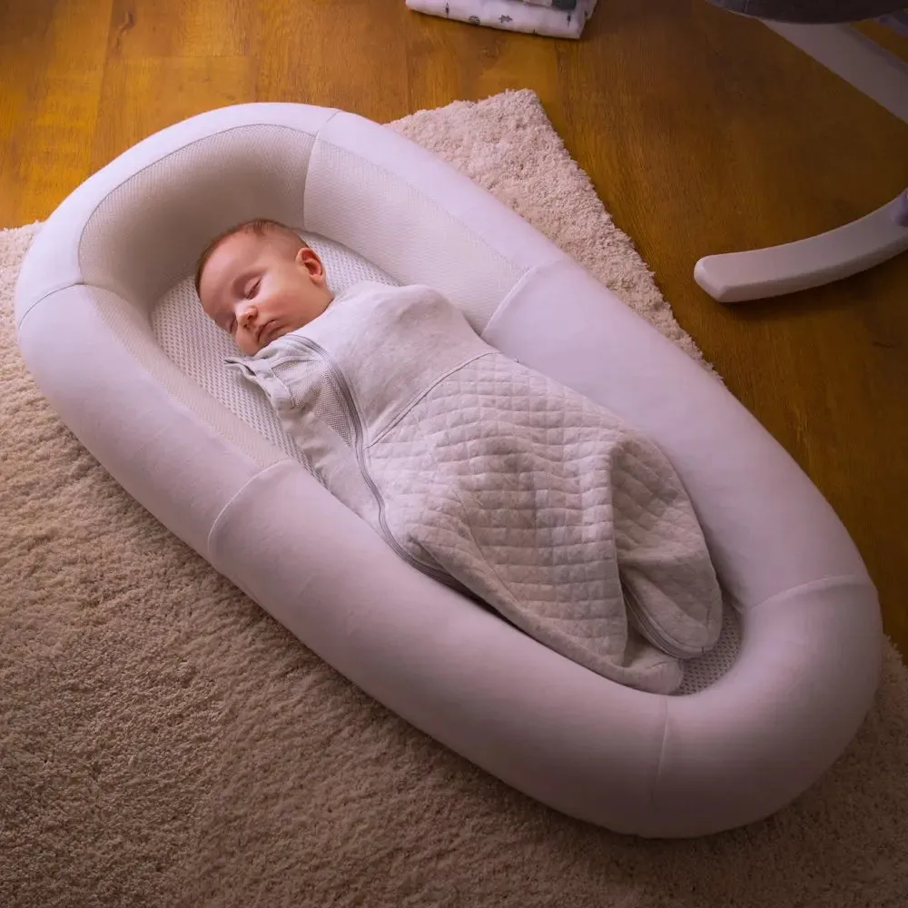 Minimal Grey Sleep Tight Baby Bed