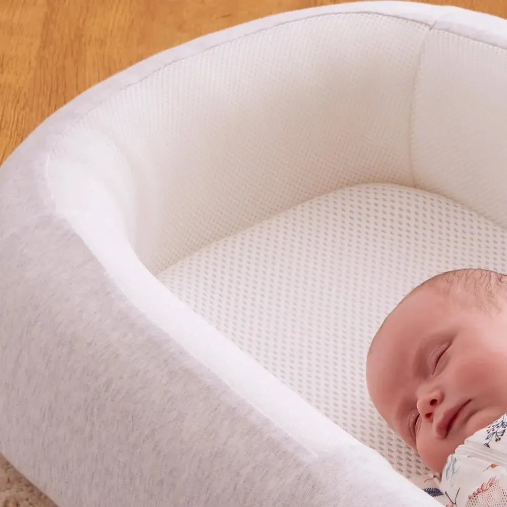 Minimal Grey Sleep Tight Baby Bed