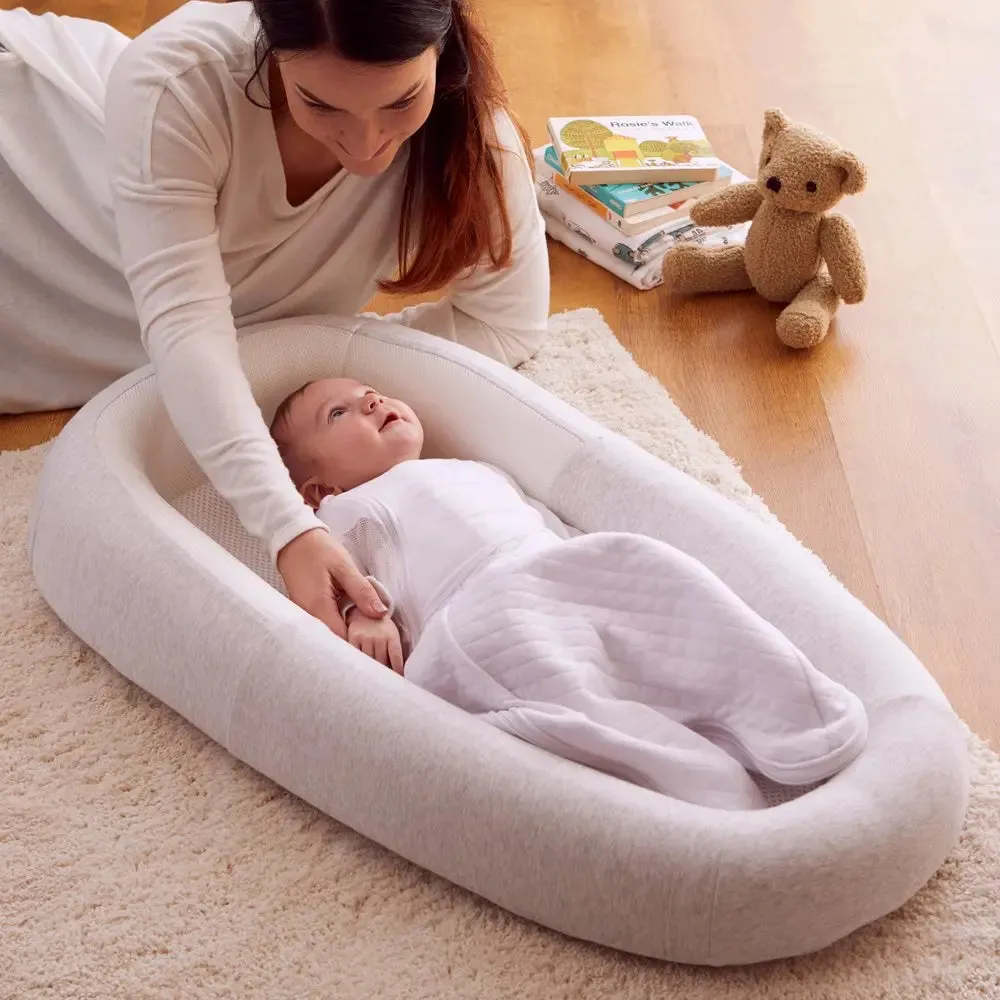 Minimal Grey Sleep Tight Baby Bed