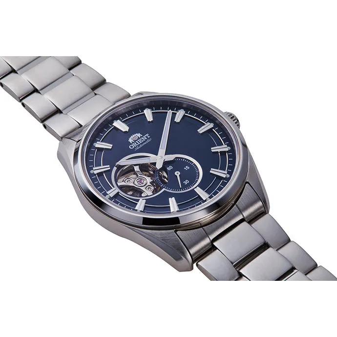 Orient Open Heart Men's Silver Watch RA-AR0003L30B