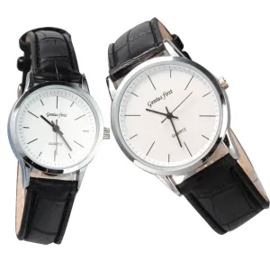 Quartz Watch Gift Watch Fashion Belt Same Style Men's and Women's Watch Student's Watch Cheap Couple Watch Pair