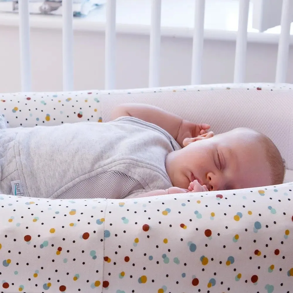 Scandi Spot Sleep Tight Baby Bed