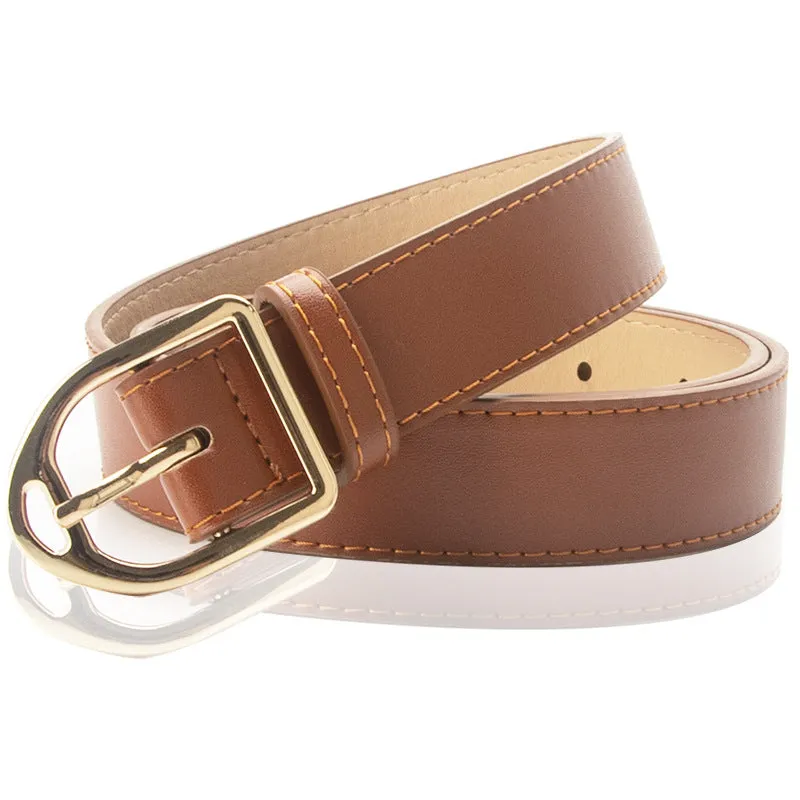 Simple Temperament Decoration Belt Jeans Strap All-Match Female Student Belt