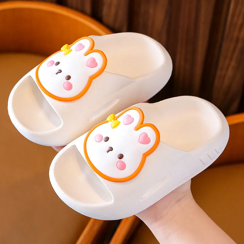 Summer non-slip thickened cartoon cute girl baby kindergarten boy child indoor children's slippers with poop feeling