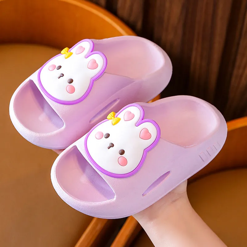 Summer non-slip thickened cartoon cute girl baby kindergarten boy child indoor children's slippers with poop feeling