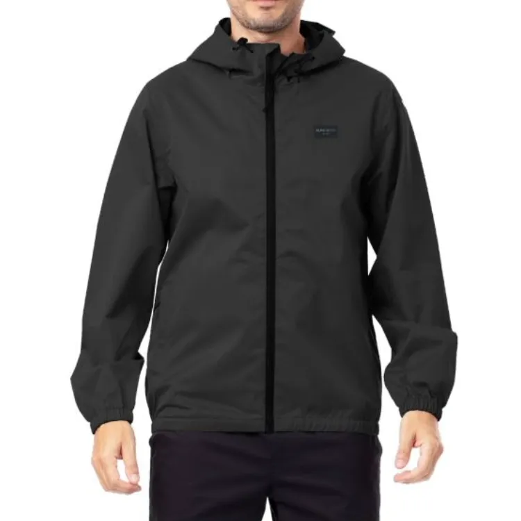 SunDiego MAJOR RAIN ZIP JACKET - BLACK