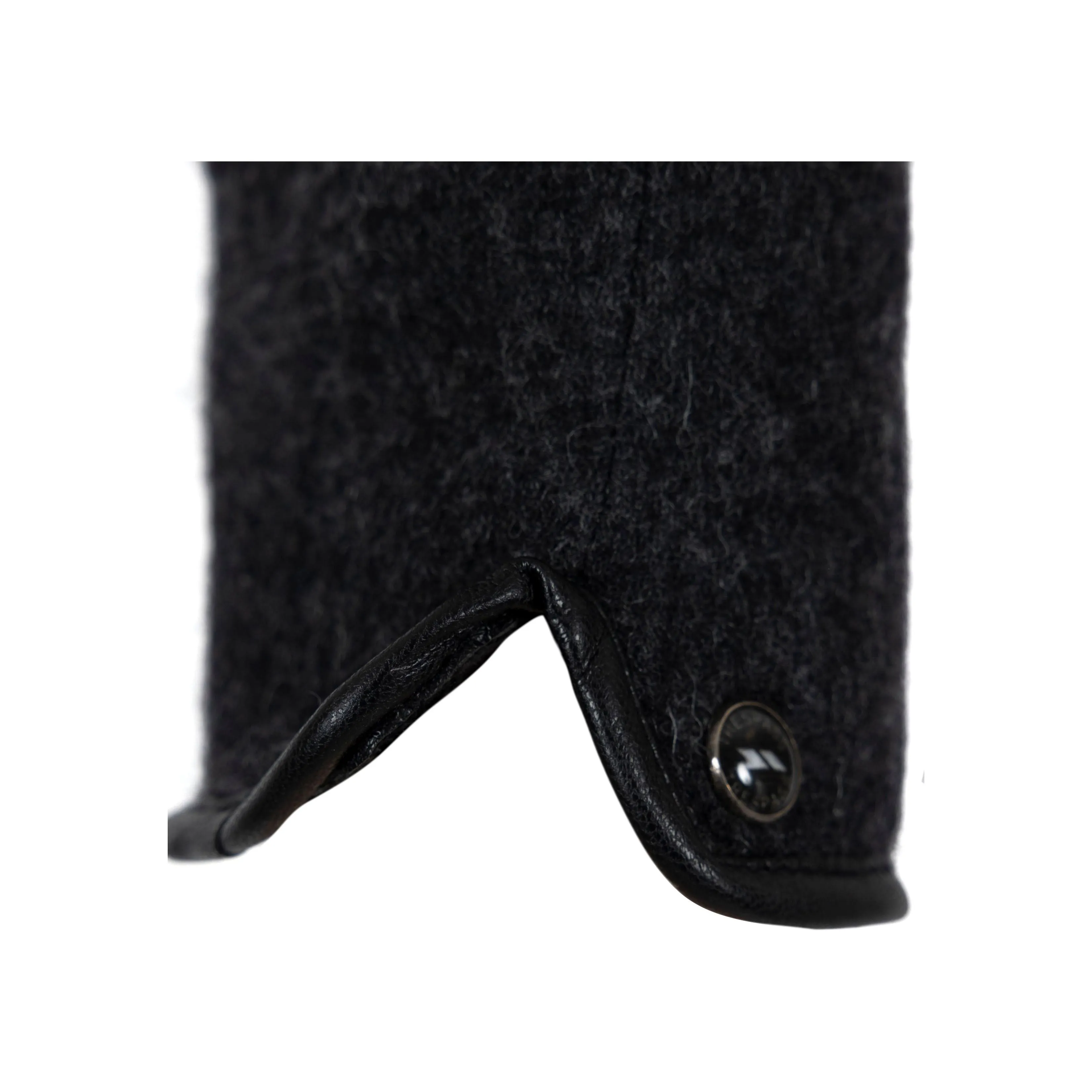 Tana Unisex Wool Gloves in Black