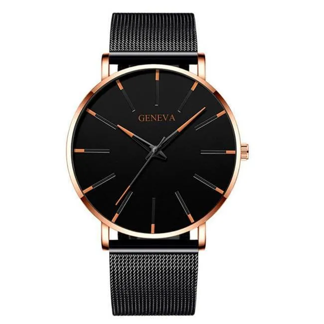 Ultra Thin Watches for Simple Men