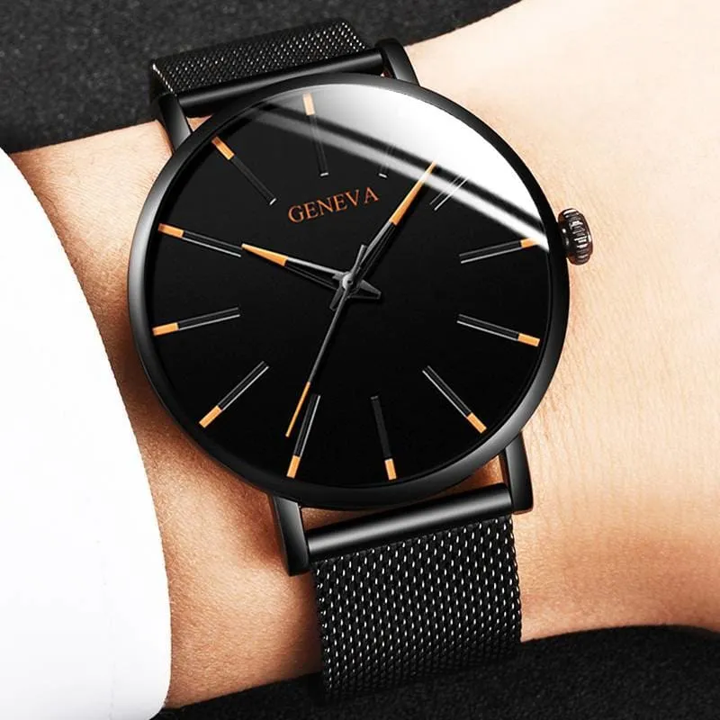 Ultra Thin Watches for Simple Men