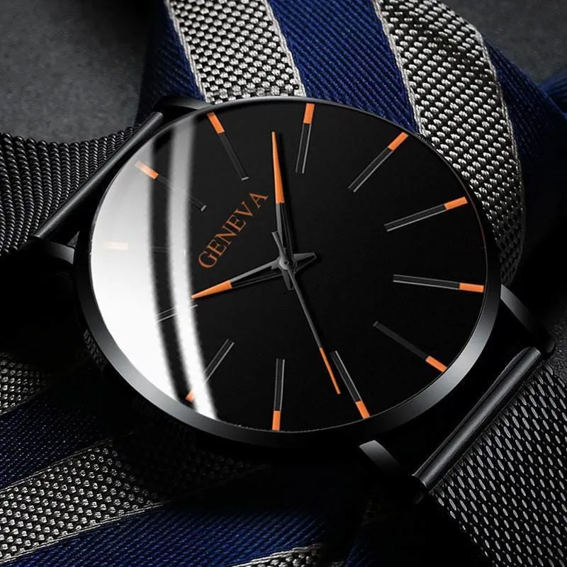 Ultra Thin Watches for Simple Men