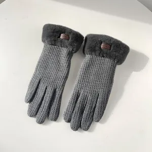 Winter Women's Thick Warm Touch Screen Gloves