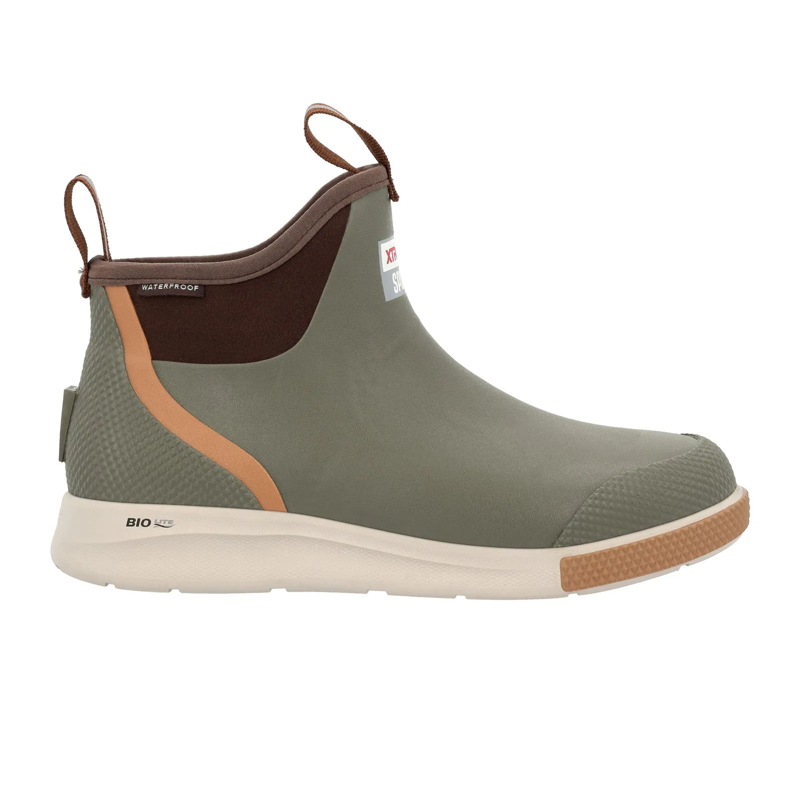 XtraTuf 6" Ankle Deck Boot Sport Boot (Men) - Olive