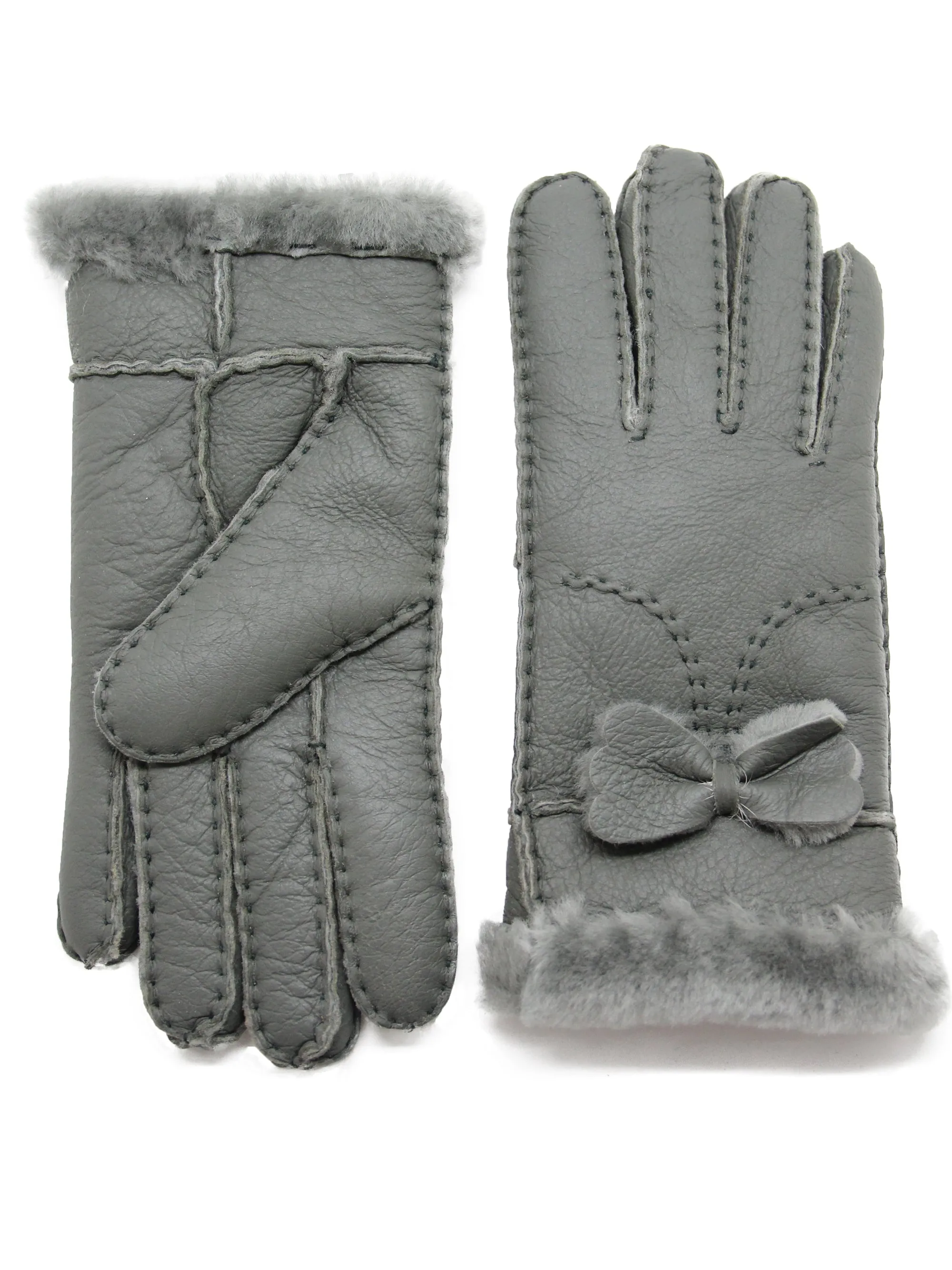 YISEVEN Womens Shealring Sheepskin Leather Gloves